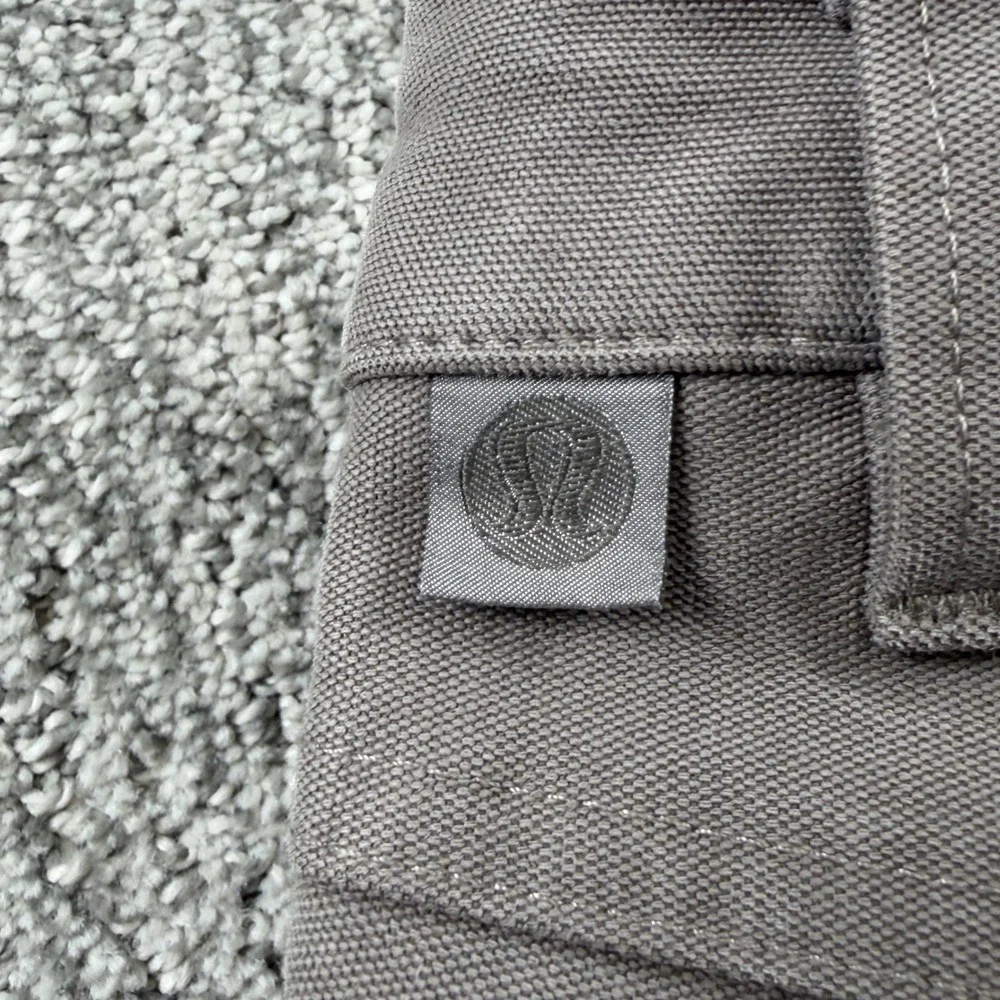 Lululemon ABC Pants Mens 31*Grey Brown Slim Canvas Fit‎ 5-Pocket Trousers